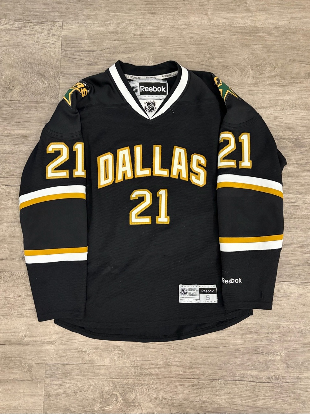 vintage dallas stars loui eriksson reebok jersey size men’s small